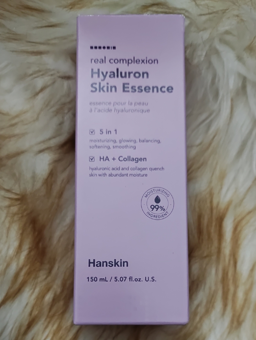 Real Complexion Hyaluron Skin Essence - Pink